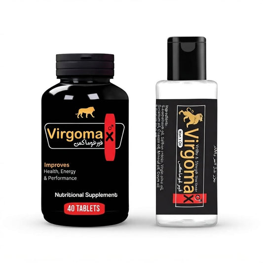 Premium Discount- VIRGOMAX TABLETS+OIL
